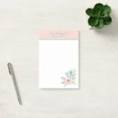 Pastel Cactus Personal Stationery Post-it Klebezettel (Büro)