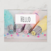 Pastel Cake Decorations Tools Hallo