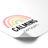 Pastel Calming Corner Poster (Ecke)