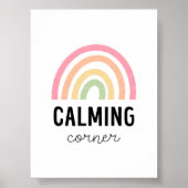 Pastel Calming Corner Poster (Vorne)