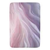 Pastel Calming Wave Muster Badematte (Vorderseite Vertikal)