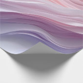 Pastel Calming Wave Muster Geschenkpapier (Ecke)
