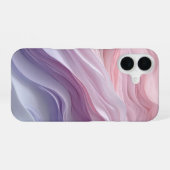 Pastel Calming Wave Muster iPhone 16 Hülle (Rückseite (Horizontal))