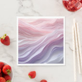 Pastel Calming Wave Muster Serviette (Beispiel)