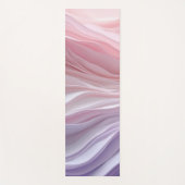 Pastel Calming Wave Pattern Yogamatte (Vorderseite)