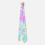 Pastel-Camouflage Krawatte (Rückseite)