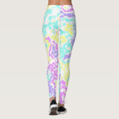Pastel-Camouflage Leggings (Rückseite)