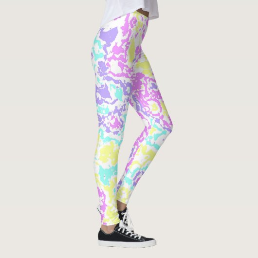 Pastel-Camouflage Leggings (Rechts)