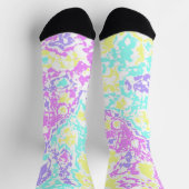 Pastel-Camouflage-Socken Socken (Oben)