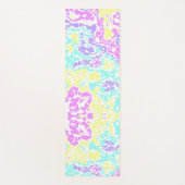 Pastel-Camouflage Yogamatte (Vorderseite)
