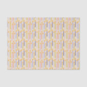 Pastel Candle Pattern - Papier aus Whimsikgewebe (Vorderseite)