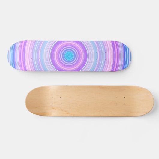 Pastel Candy Colored Skateboard (Horizontal)