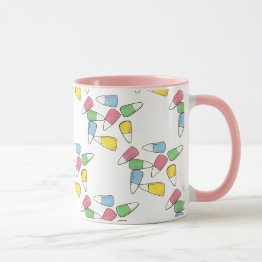 Pastel Candy Mais Ostern Party Springtime Tasse (Rechts)