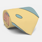 Pastel Candy Swirl Pattern with Sprinkles Krawatte (Gerollt)