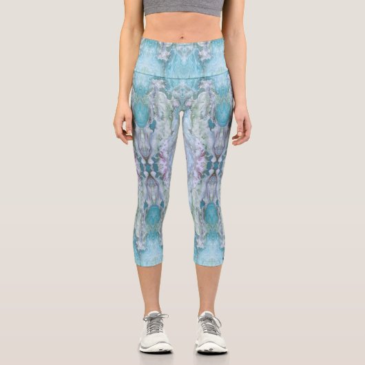 Pastel Capri Leggings (Vorderseite)
