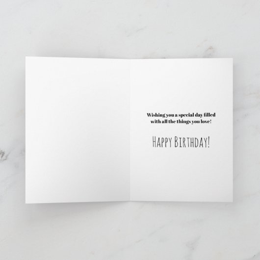 Pastel Capy Birthday Funny Capybara Lover Karte (Innenseite)