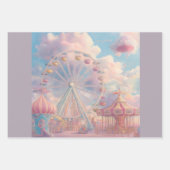 Pastel Carnival Geschenk Wrap Geschenkpapier Set (Vorderseite 3)