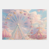 Pastel Carnival Geschenk Wrap Geschenkpapier Set (Vorderseite 2)