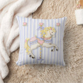 Pastel Carousel Pony Kissen (Decke)