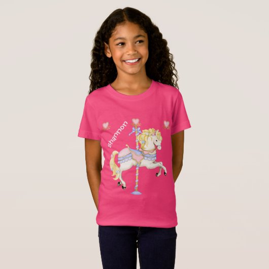 Pastel Carousel Pony T-Shirt (Vorne ganz)