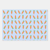 Pastel Carrots Ostergeschenke für Ostern Geschenkpapier Set (Vorderseite 2)