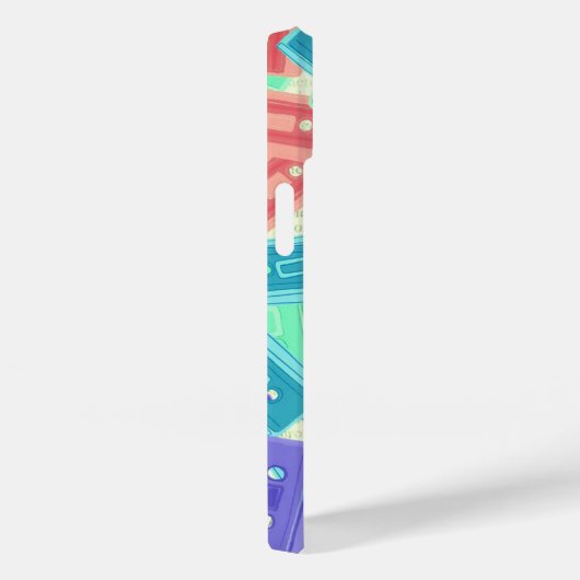 Pastel Cassette Tapes - ästhetische Musik der 90er Case-Mate iPhone Hülle (Rückseite / Rechts)