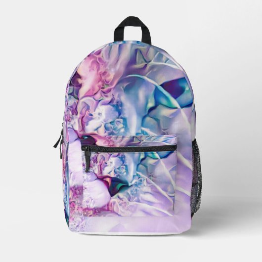 Pastel Cat Dreamscape Bedruckter Rucksack (Vorderseite)