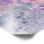 Pastel Cat Dreamscape Fotodruck (Ecke)