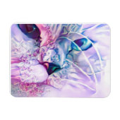 Pastel Cat Dreamscape Magnet (Horizontal)