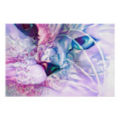 Pastel Cat Dreamscape Poster (Vorderseite)