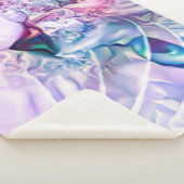 Pastel Cat Dreamscape Sherpadecke (3/4)