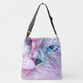 Pastel Cat Dreamscape Tragetaschen Mit Langen Trägern (Rückseite)