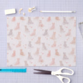 Pastel Cats Tissue Paper Seidenpapier (Handwerk)