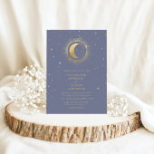 Pastel Celestial Gold Stars Einladung Hochzeiten