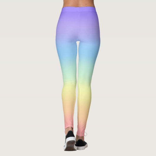 Pastel Chakra Leggings (Rückseite)
