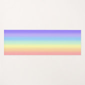 Pastel Chakra Yogamatte (Vorderseite (Horizontal))