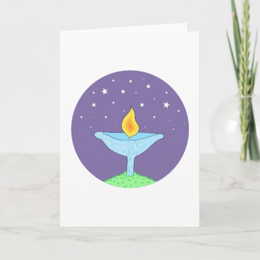 Pastel Chalice Greeting Card Karte (Vorderseite)