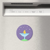 Pastel Chalice Magnet (In Situ (Geschirrspüler))