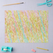 Pastel Chalk Texture Scribbles Seidenpapier (Basteln)