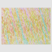 Pastel Chalk Texture Scribbles Seidenpapier (Vorderseite)