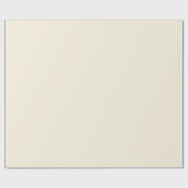 Pastel Champagne Solid Color | Classic | elegant Geschenkpapier (Flach)