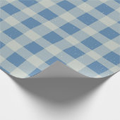 Pastel Checkered Gingham Geschenkpapier (Ecke)