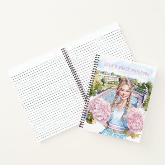 Pastel Cheerleader Notebook Notizblock (Innenseite)