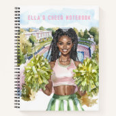 Pastel Cheerleader Notizbuch (Vorderseite)