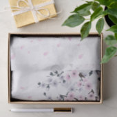 Pastel Cherry Blossom Landschaft Seidenpapier (Geschenk)