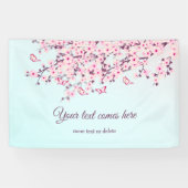 Pastel Cherry Blüten Banner (Horizontal)