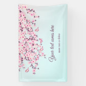 Pastel Cherry Blüten Banner (Vertikal)