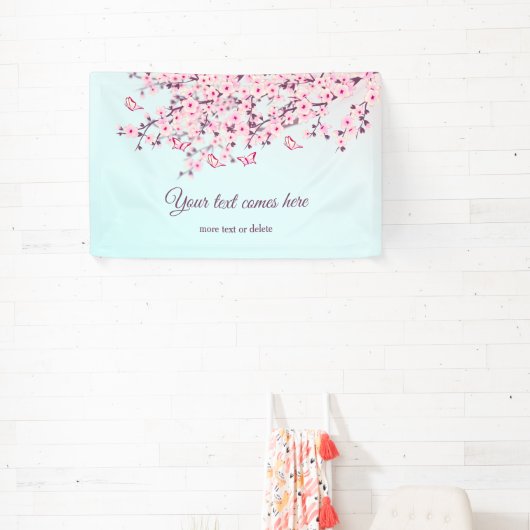 Pastel Cherry Blüten Banner (InSitu)