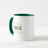 Pastel "Chill Mode Always" Quote Tasse (Vorderseite Links)