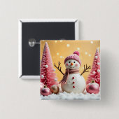 Pastel Christmas - Button (Vorne & Hinten)